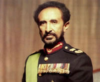 Haile Selassie crowned