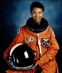 First African-American woman space